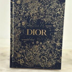 Dior Floral Patterned Notebook
